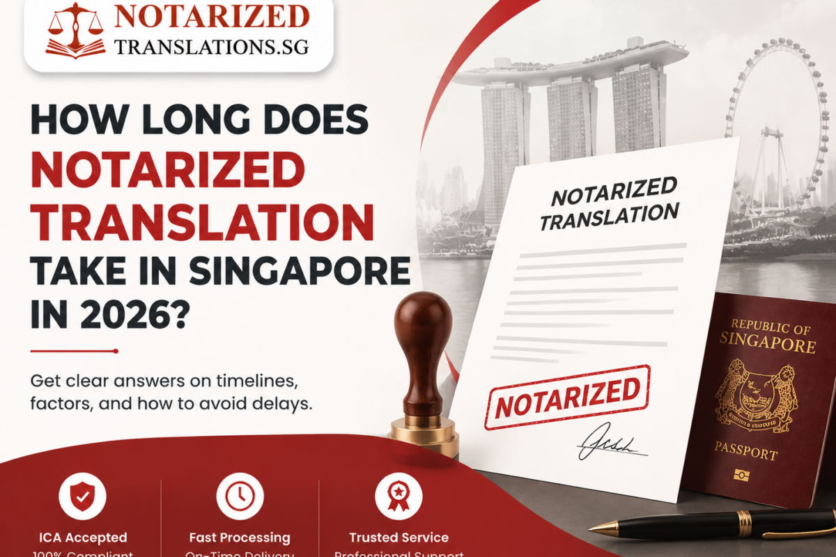 How Long Does Notarized Translation Take in Singapore in 2026?