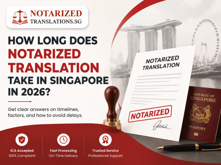 How Long Does Notarized Translation Take in Singapore in 2026?